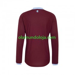 Camisola Aston Villa Homem Equipamento Primeiro 2026-2027 Manga Comprida